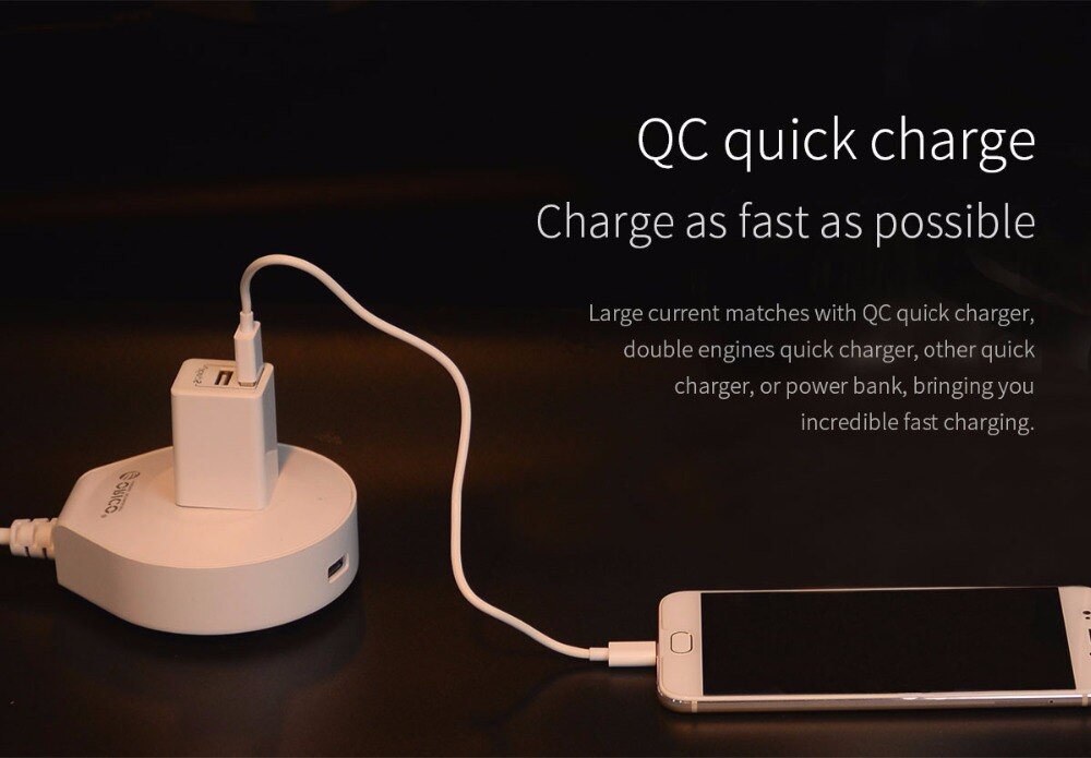 Fast Charging 2.0 Micro USB Charging Cable