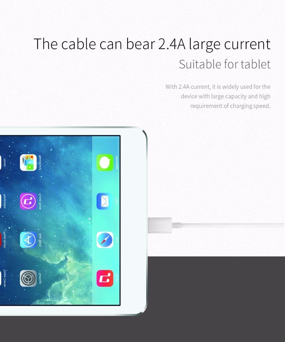 Fast Charging 2.0 Micro USB Charging Cable