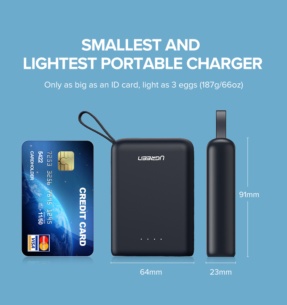 Mini 10000 mAh Power Bank