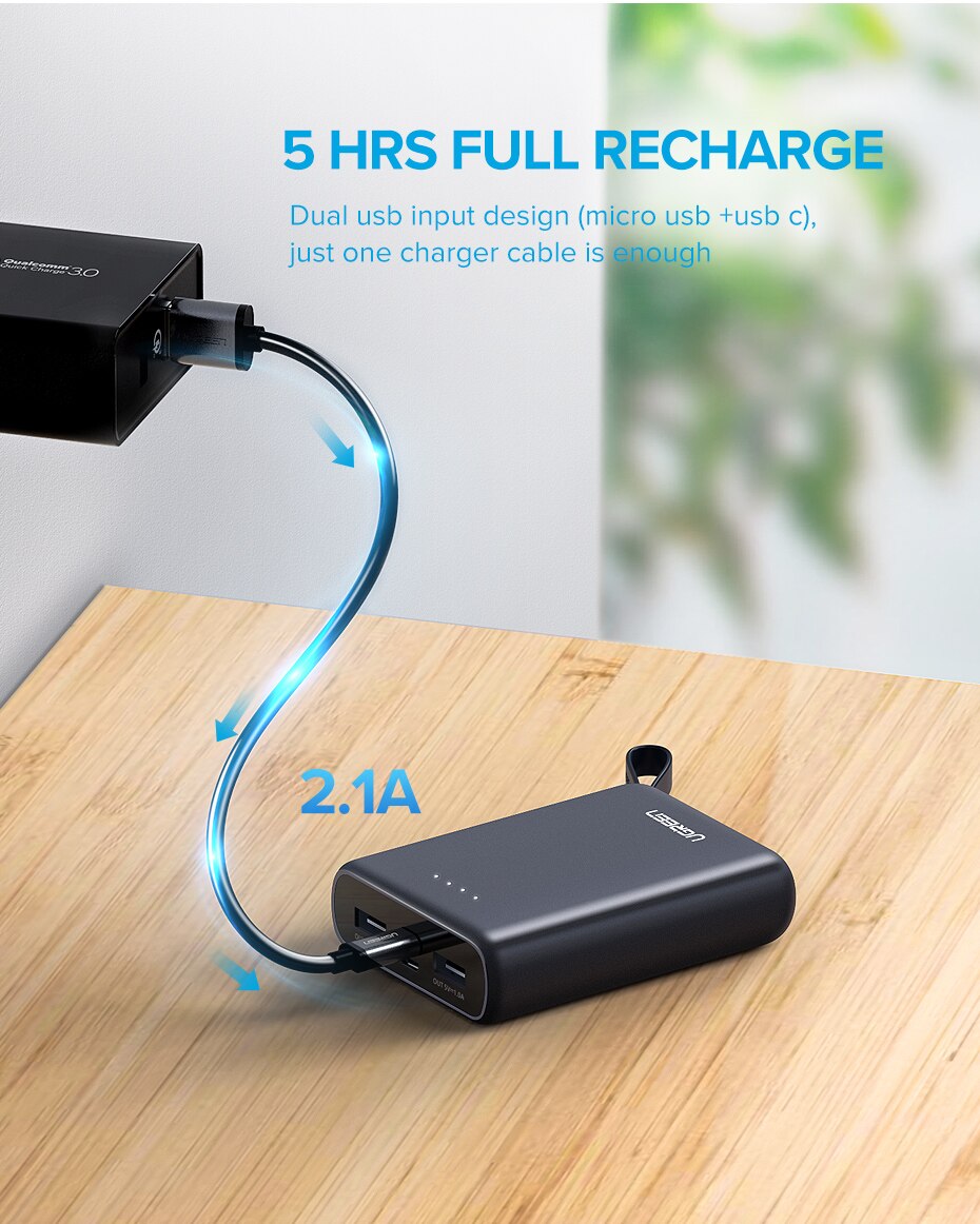 Mini 10000 mAh Power Bank